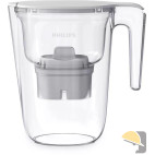 PHILIPS CARAFFA FILTRAGGIO ACQUA lt. 2,6 BIANCA + 3 filtri