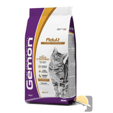 GEMON GATTO SECCO AULT COMPL POLLO/TACCHINO 2 kg