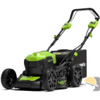 GREENWORKS 40V RASAERBA GD40LM46SPK4 cm 45 TRAZIONE COMPLETA