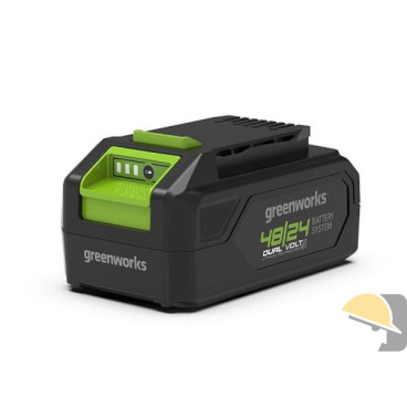 GREENWORKS DVT 48/24V BATTERIA 2/4Ah G4824B2