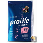 PROLIFE DOG PUPPY SENSITIVE LAMB & RICE 600 GR