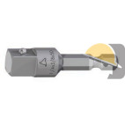 ADATTATORE LTI DA ESAGONO 1/4" A QUADRO 3/8" l. mm 50