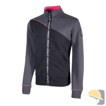 FELPA U-POWER URANUS LADY GREY FUCSIA tg. XS