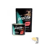 PROLIFE CAT BUSTA 85g LIFE STYLE ADULT SALMONE