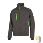 GIACCA U-POWER PLUTON ASPHALT GREY/GREEN tg. L