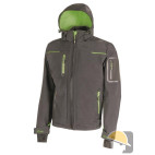 GIACCA U-POWER SPACE ASPHALT GREY/GREEN tg. XXXXL