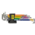 MUNDIAL CHIAVI TORX PLASTICATE SERIE pz.9 COLORATA